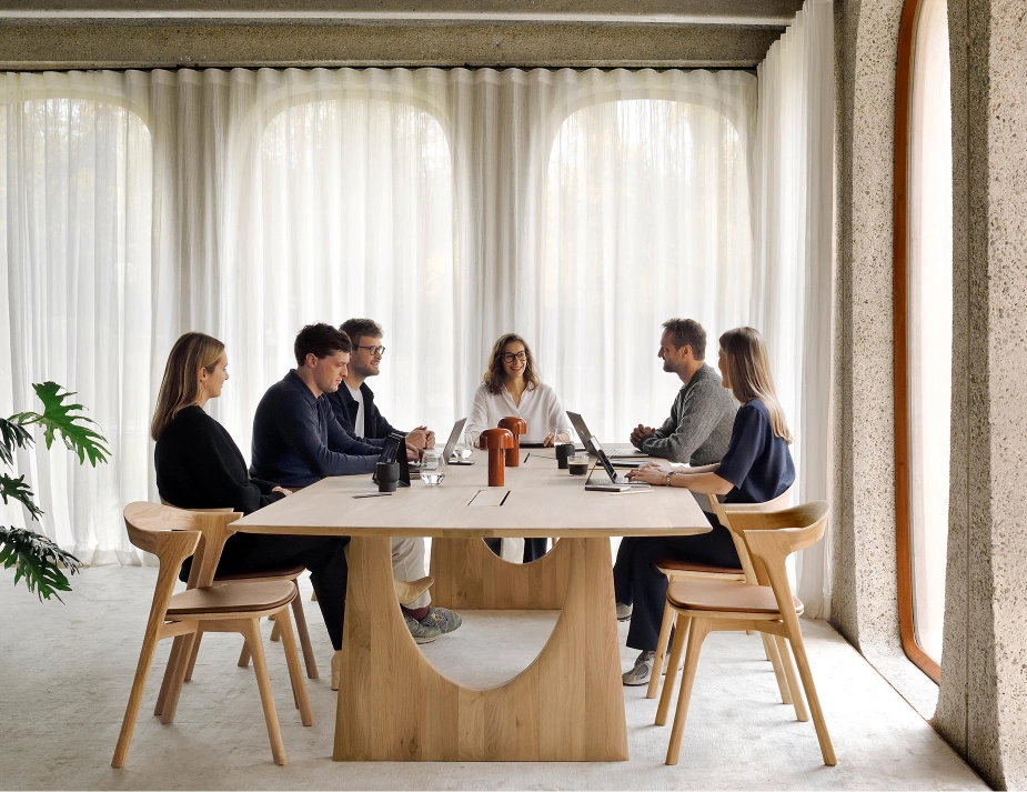 Bok Dining Chair Oak Cognac
