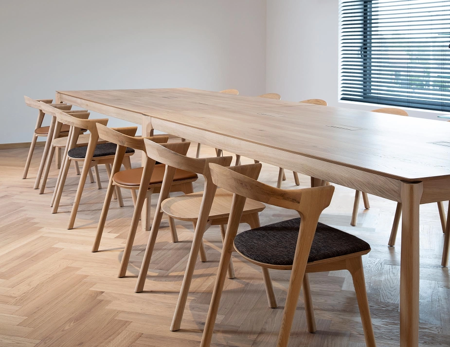 Bok Dining Chair Oak Cognac