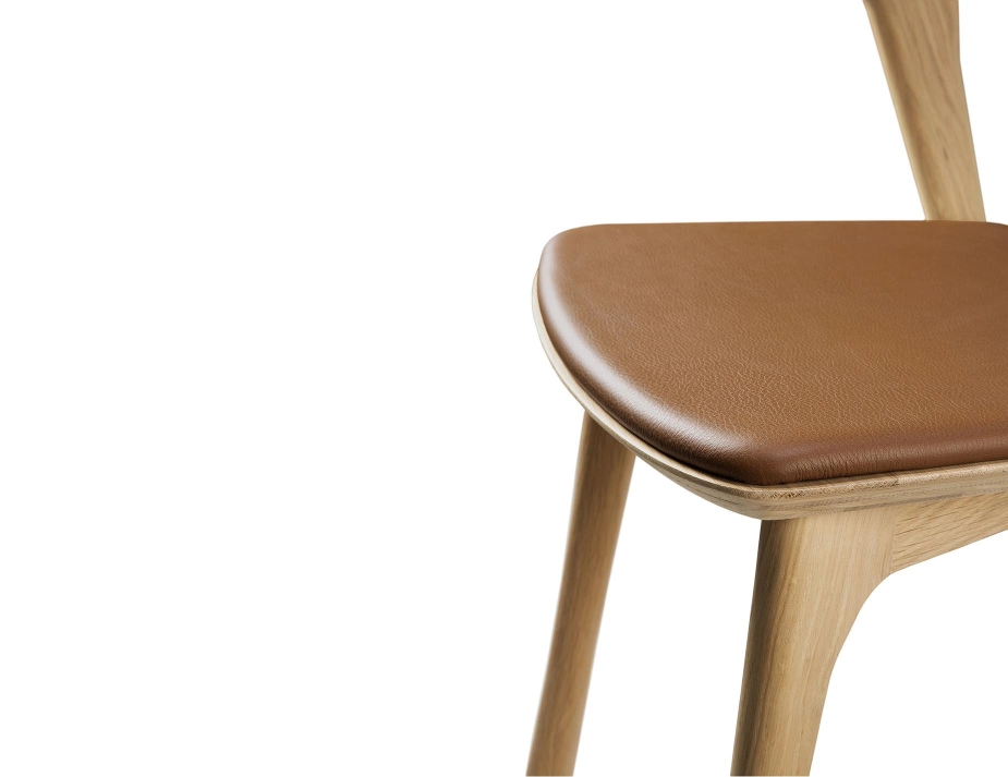 Bok Dining Chair Oak Cognac
