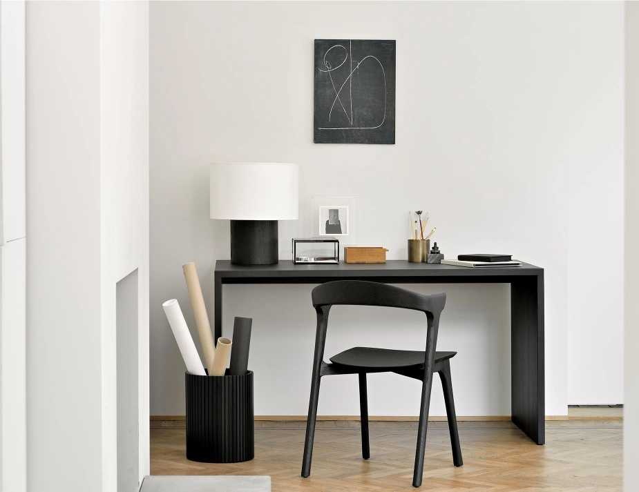 Ethnicraft Bok Dining Chair Oak Black