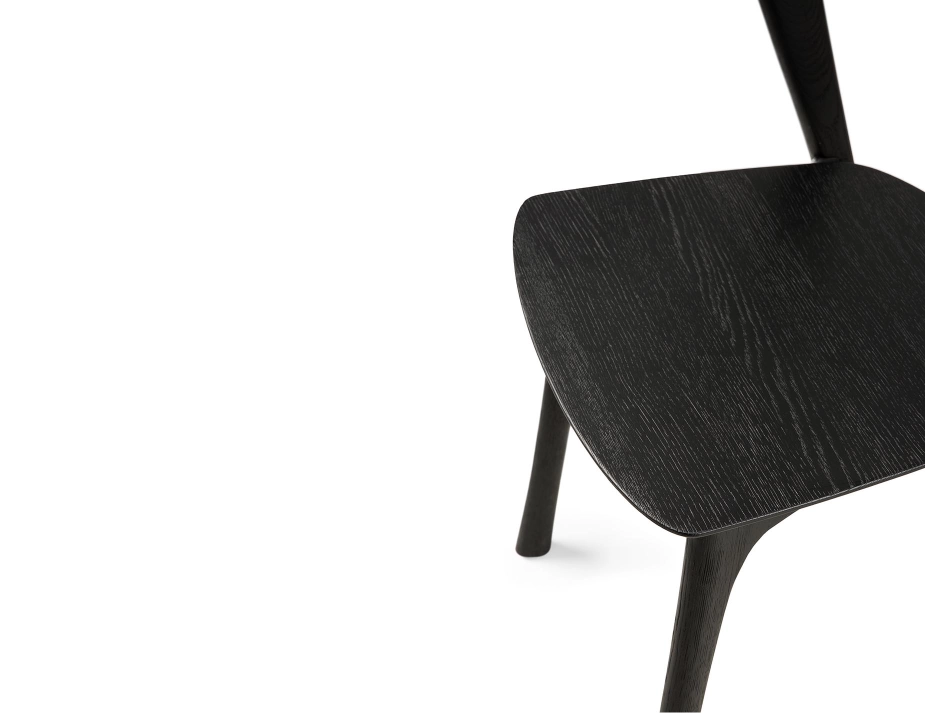 Ethnicraft Bok Dining Chair Oak Black