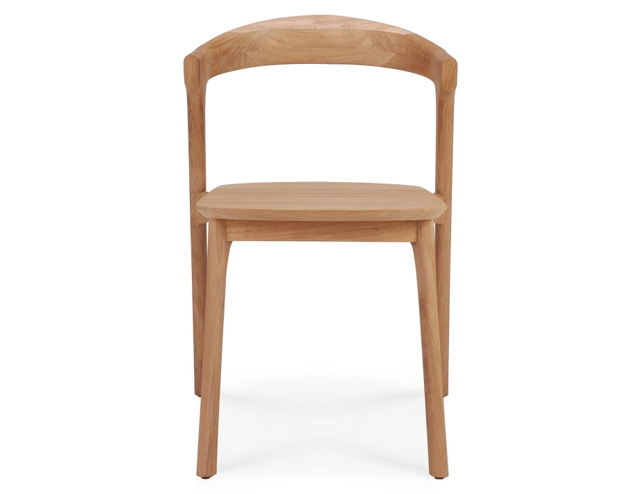 Ethnicraft Bok Outdoor Dining Chair Oak Natural