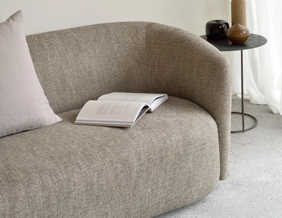 Ethnicraft Ellipse 3 Seater Sofa Ash