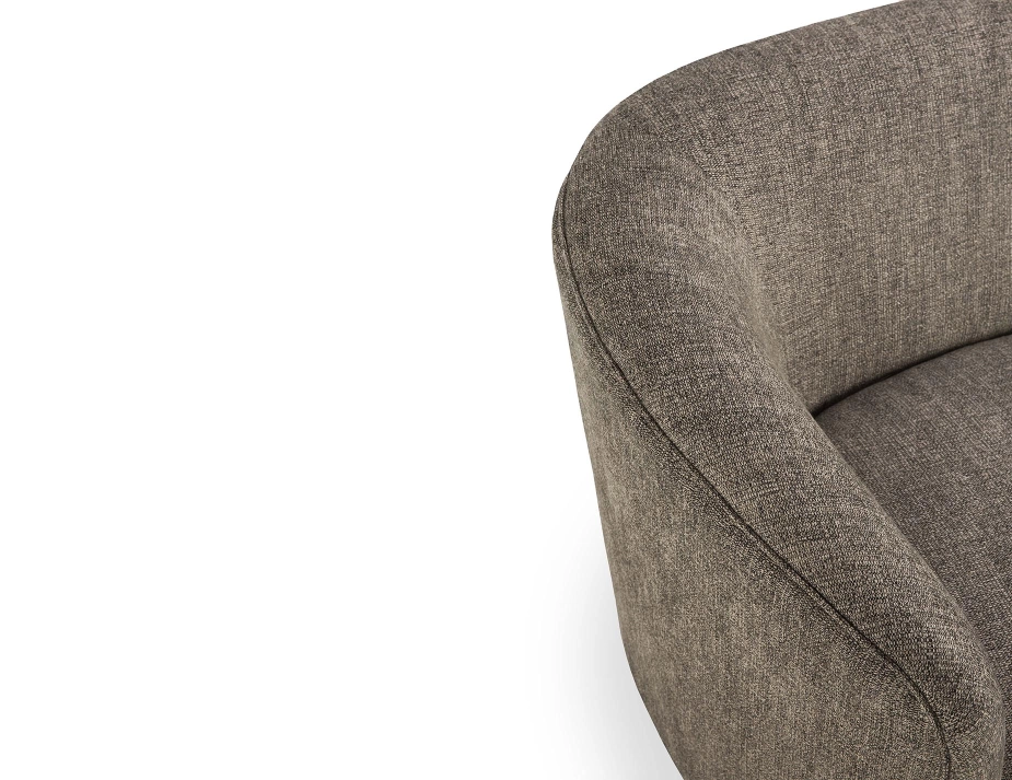 Ethnicraft Ellipse 3 Seater Sofa Ash