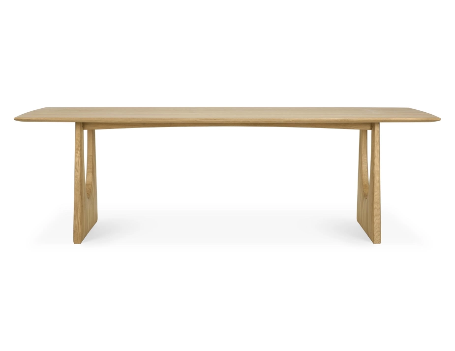 Ethnicraft Geometric Dining Table Oak Natural