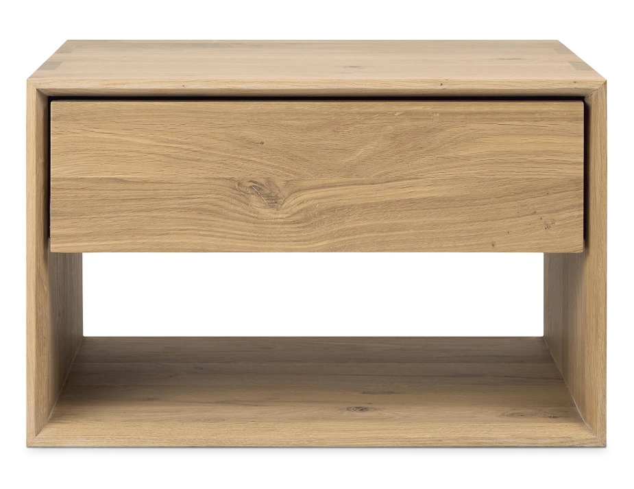 Ethnicraft Nordic Bedside Table Oak Natural 37cm