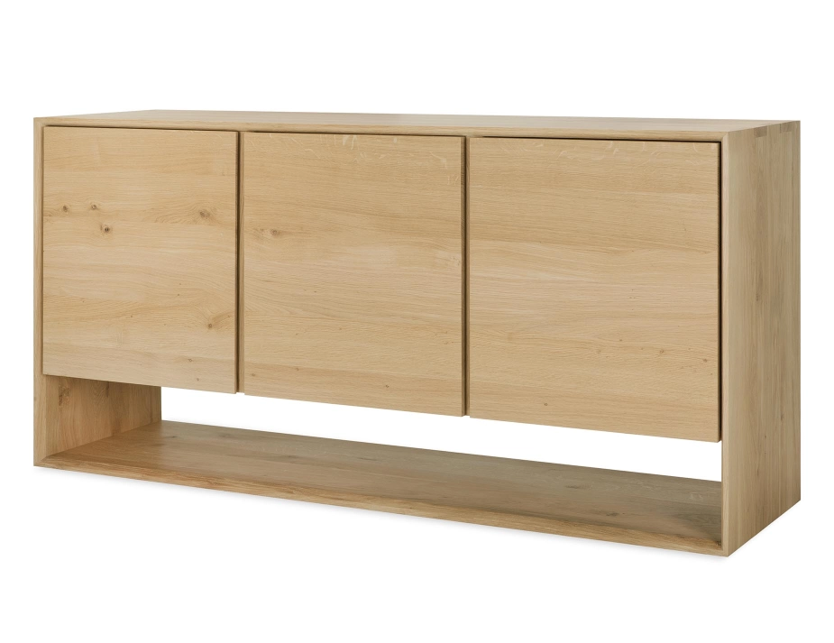 Ethnicraft Nordic Sideboard Oak Natural 3 Door