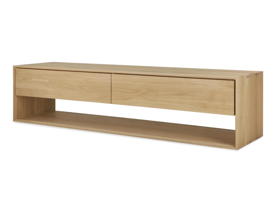 Ethnicraft Nordic Tv Cupboard Oak Natural 180cm