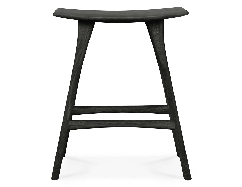Ethnicraft Osso Counter Stool Oak Black