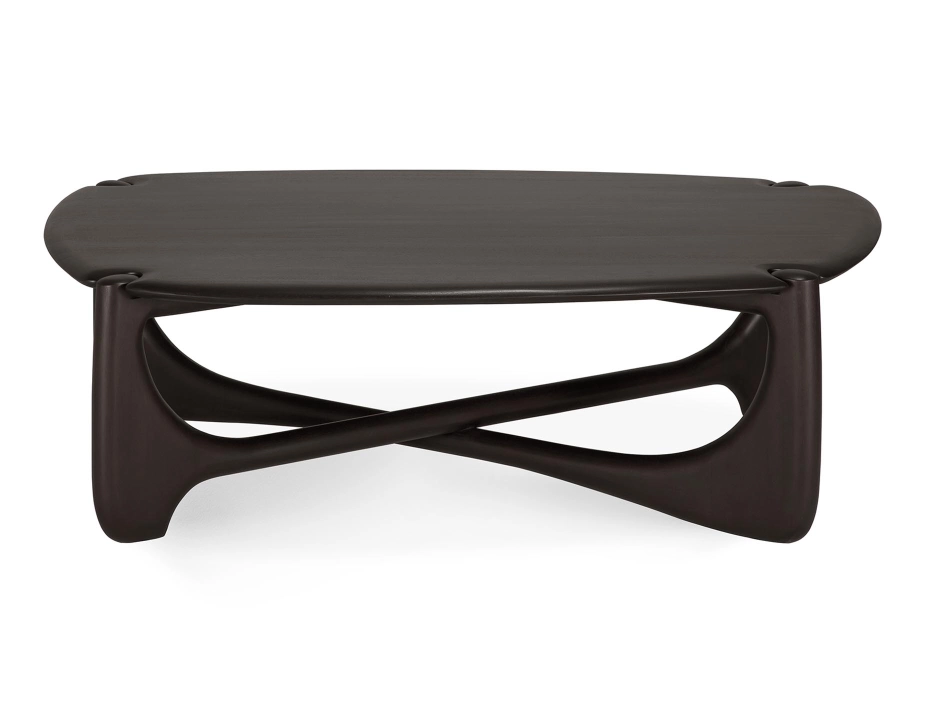 Ethnicraft Pi Coffee Table Mahogany Dark Brown 134cm