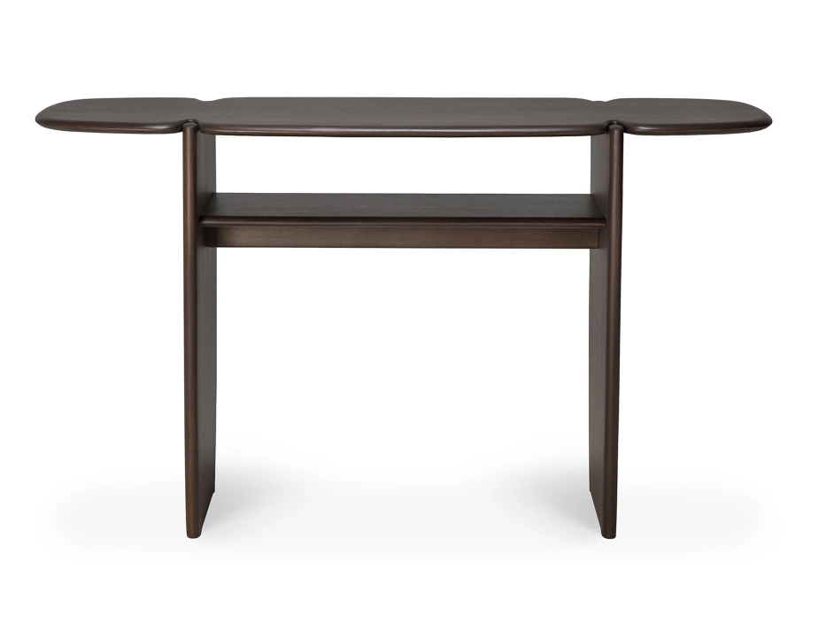Ethnicraft Pi Console Mahogany Dark Brown 130cm