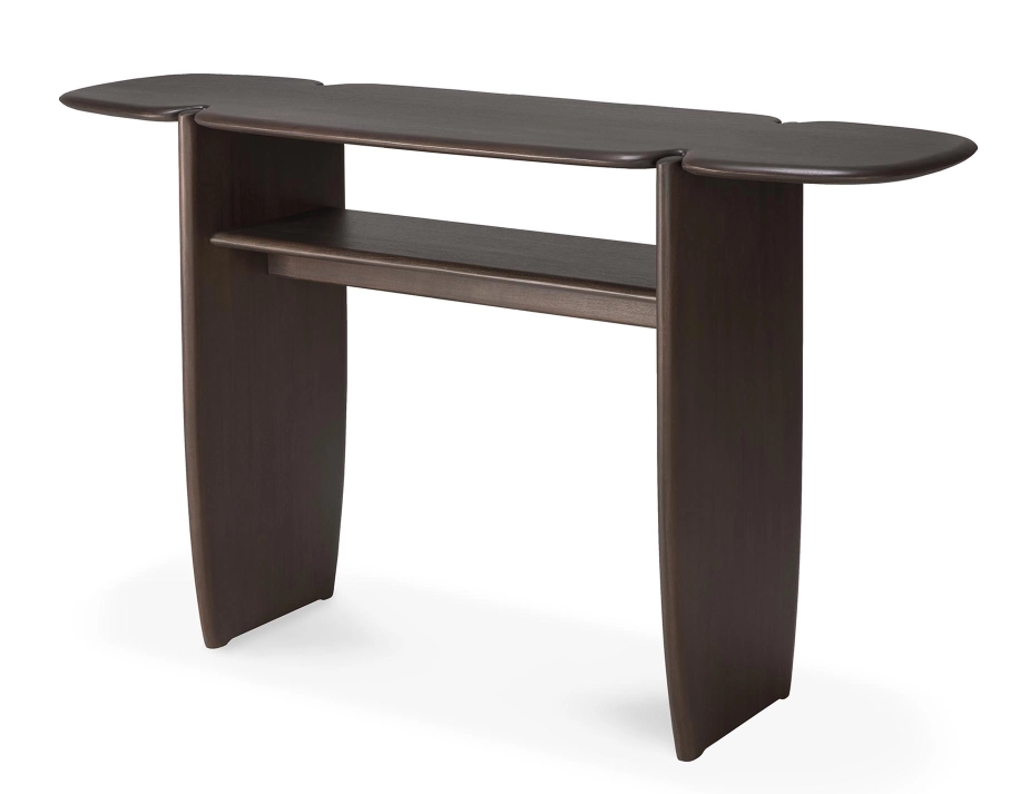 Ethnicraft Pi Console Mahogany Dark Brown 130cm