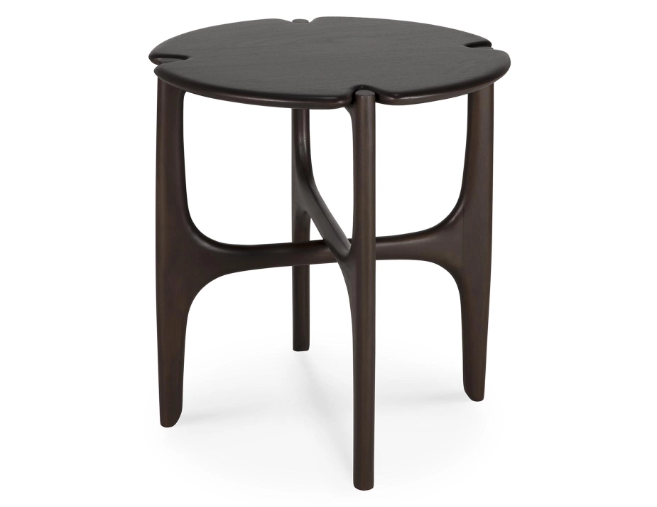 Ethnicraft Pi Side Table Mahogany Dark Brown