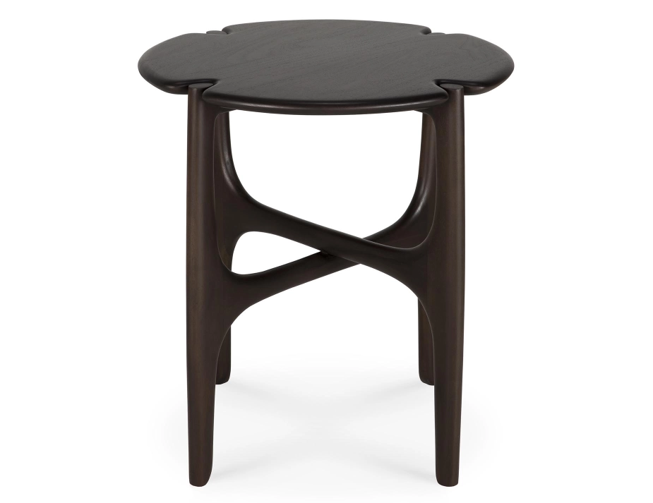Ethnicraft Pi Side Table Mahogany Dark Brown