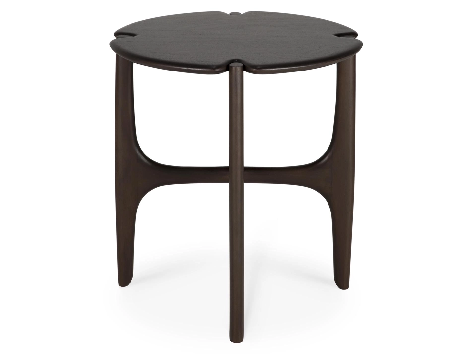Ethnicraft Pi Side Table Mahogany Dark Brown
