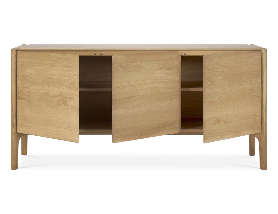 Ethnicraft Pi Sideboard Oak Natural 3 Door