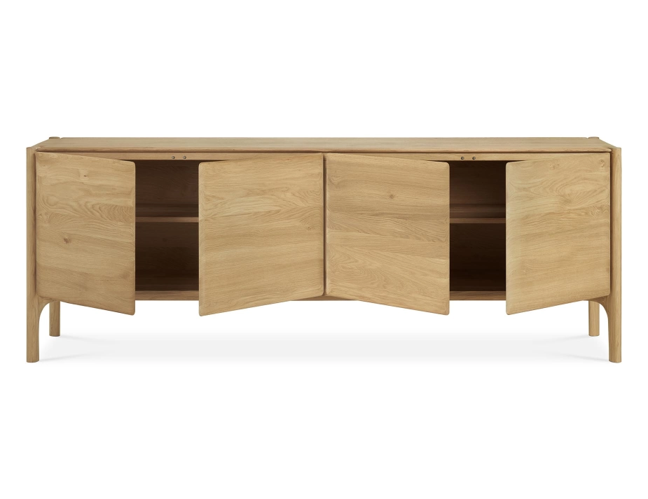 Ethnicraft Pi Sideboard Oak Natural 4 Door
