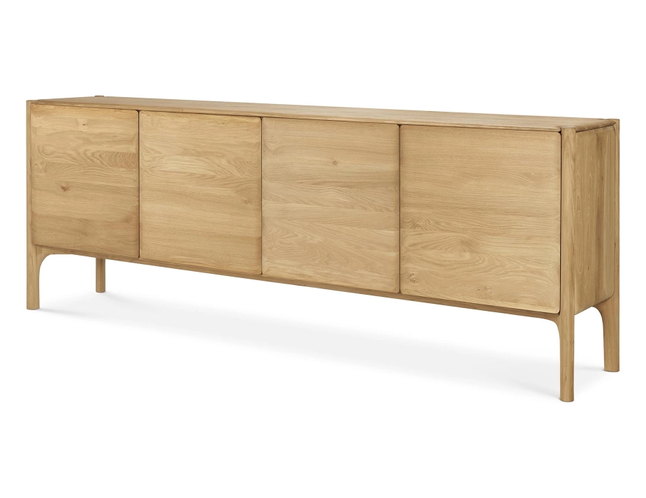 Ethnicraft Pi Sideboard Oak Natural 4 Door