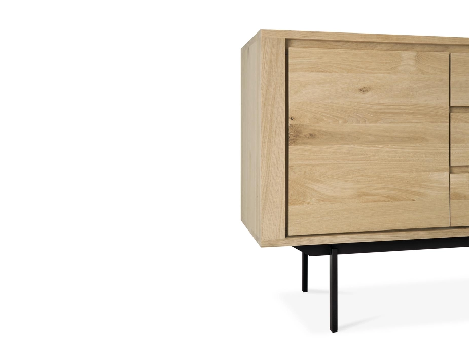 Ethnicraft Shadow Sideboard With Drawers 134cm