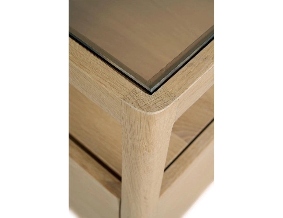 Ethnicraft Spindle Bedside Table Oak Natural