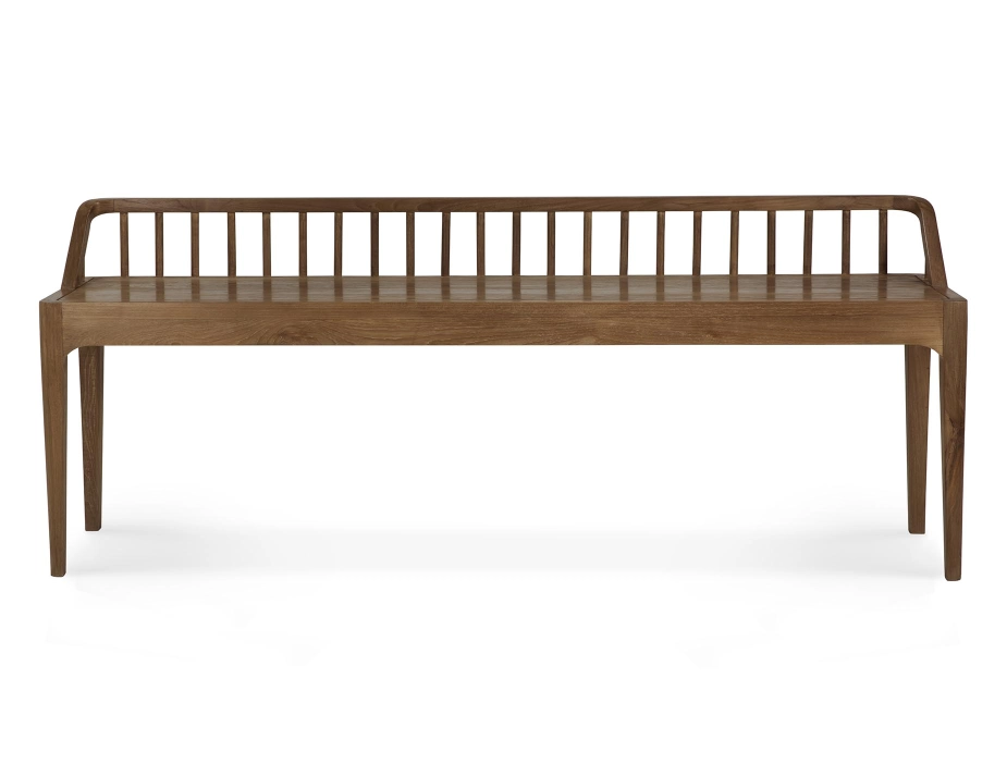 Ethnicraft Spindle Bench Teak Natural