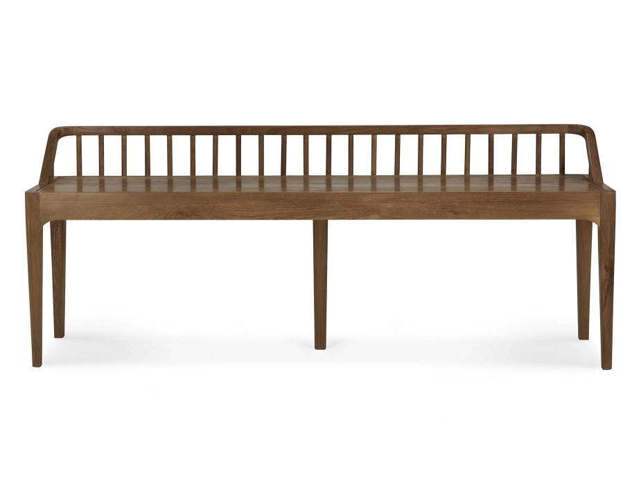 Ethnicraft Spindle Bench Teak Natural