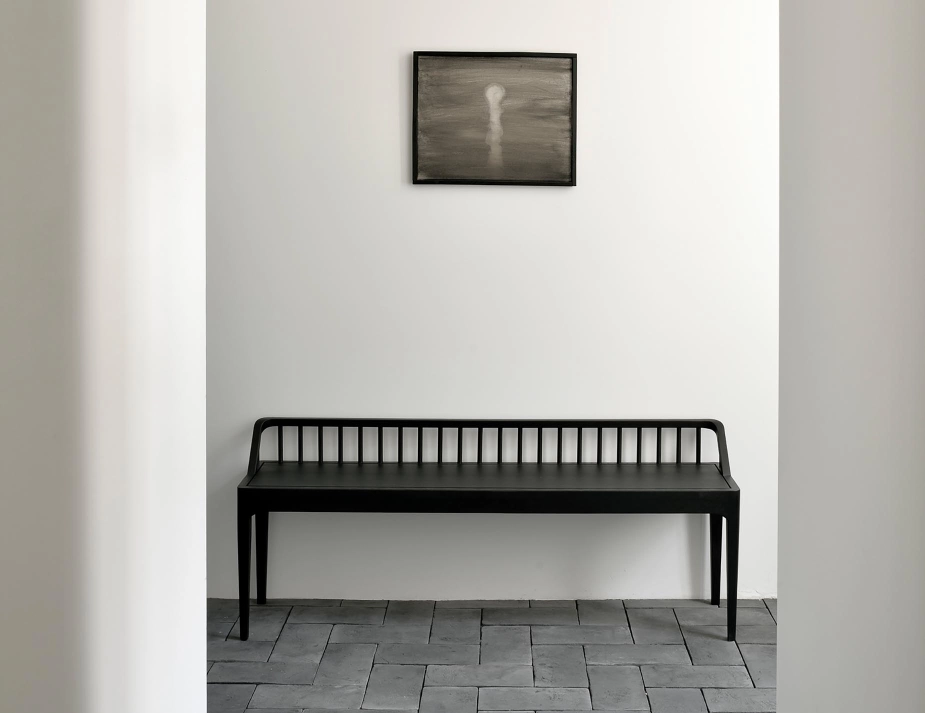 Ethnicraft Spindle Bench Oak Black