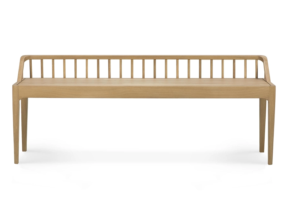 Ethnicraft Spindle Bench Oak Natural