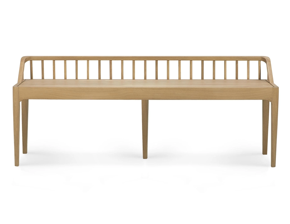 Ethnicraft Spindle Bench Oak Natural