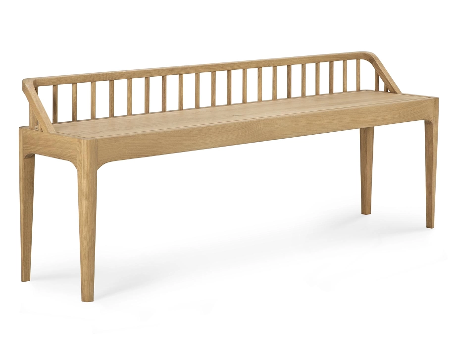 Ethnicraft Spindle Bench Oak Natural