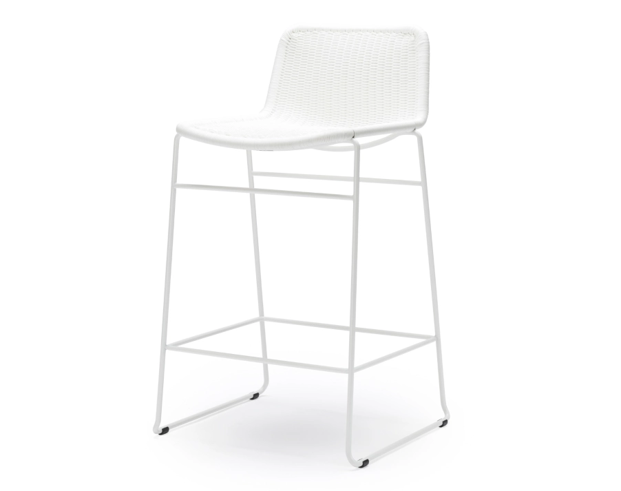 C607 Bar Stool White