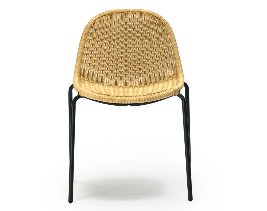 Edwin Stacking Lounge Chair Chacroal Wheat