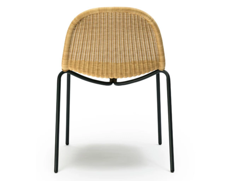 Edwin Stacking Lounge Chair Chacroal Wheat
