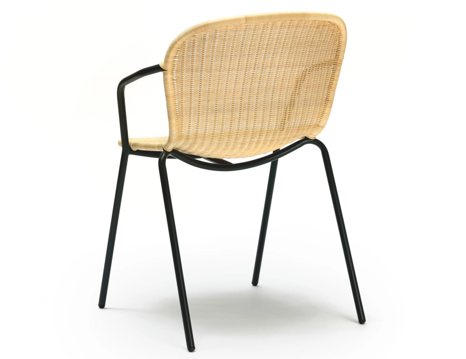 Elliot Chair Black Wheat