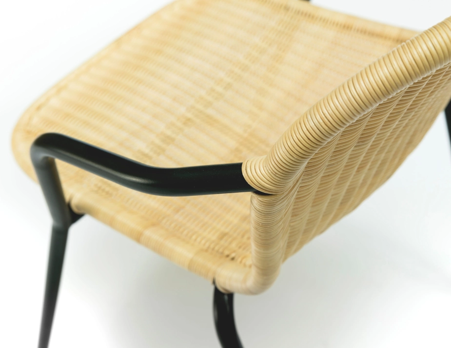 Elliot Chair Black Wheat