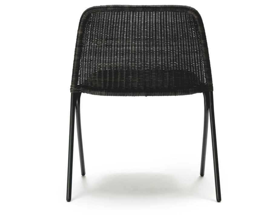 Kaki Dining Chair Charcoal
