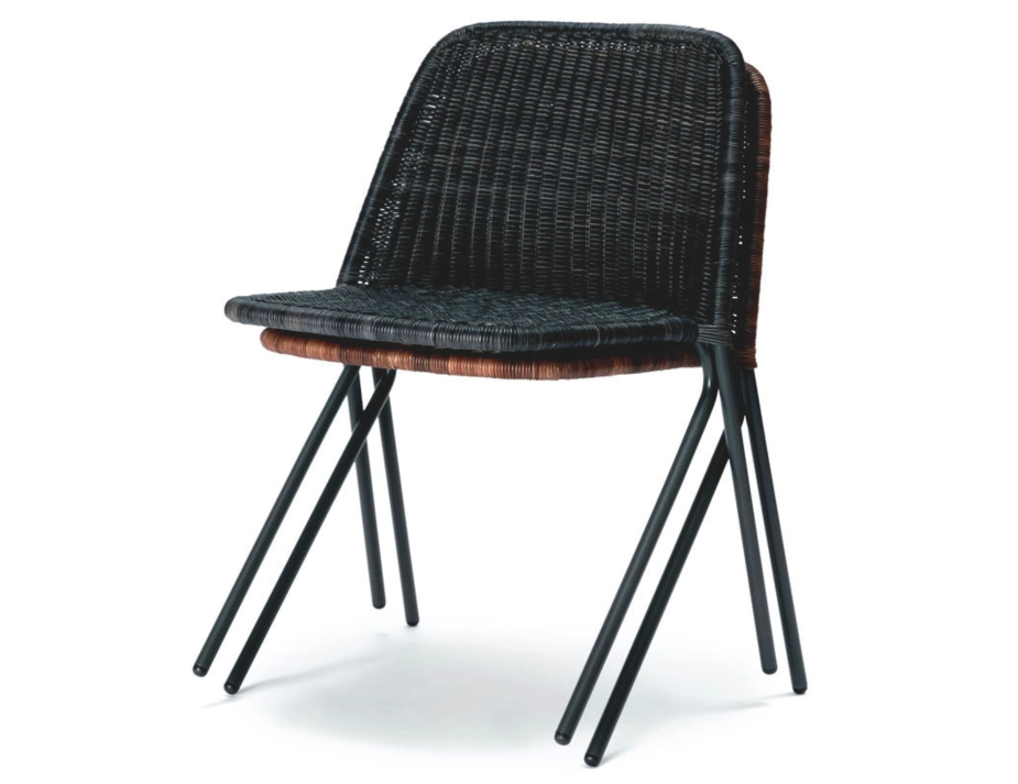 Kaki Dining Chair Charcoal