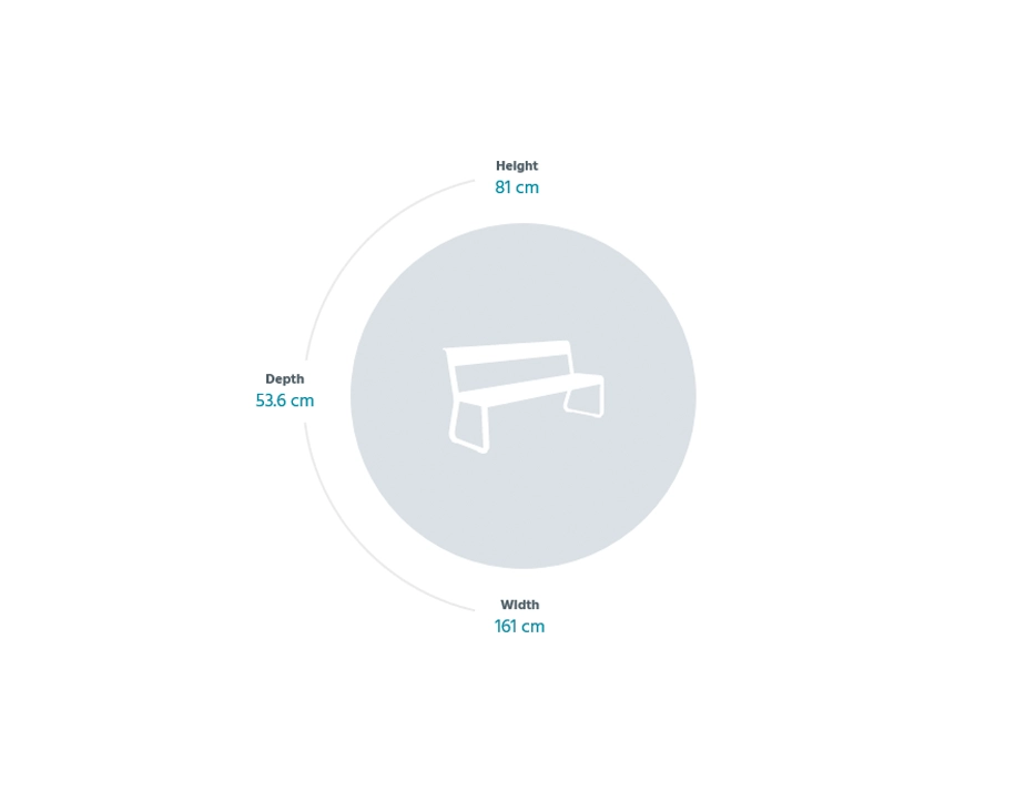 Bench With Back M