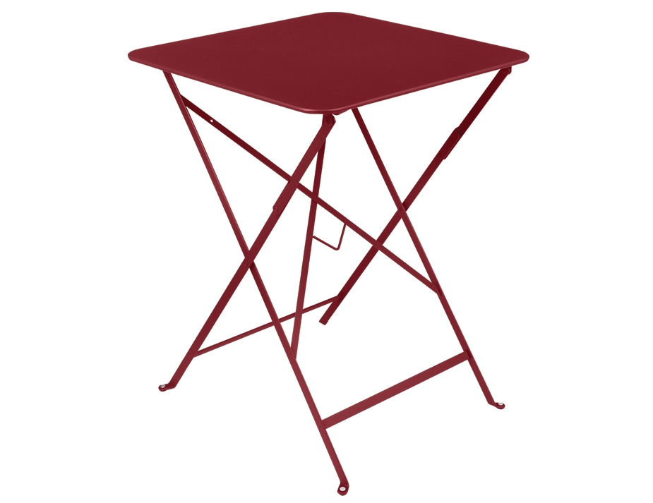 Fermob Bistro Table Square 57 Chili
