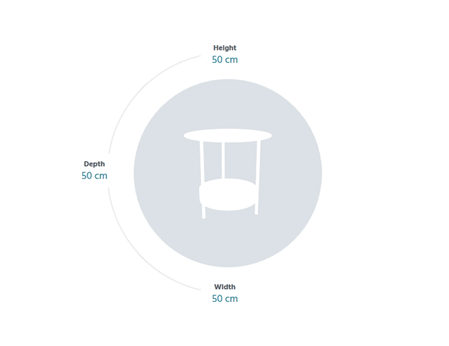 Salsa Side Table Specs