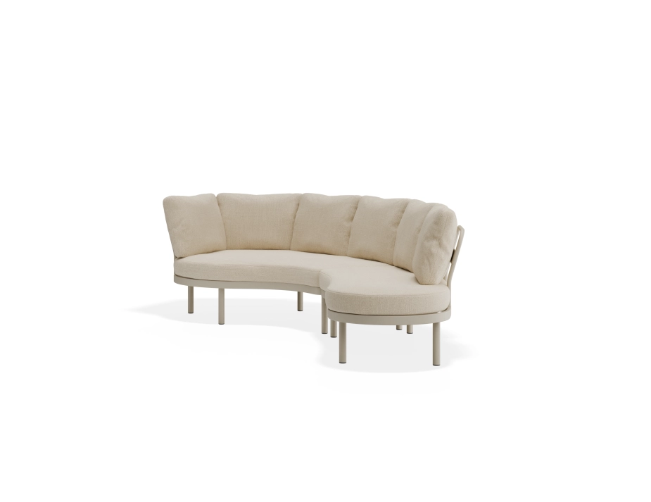 Aluna Outdoorsofa Configa Flipped Latte Husk