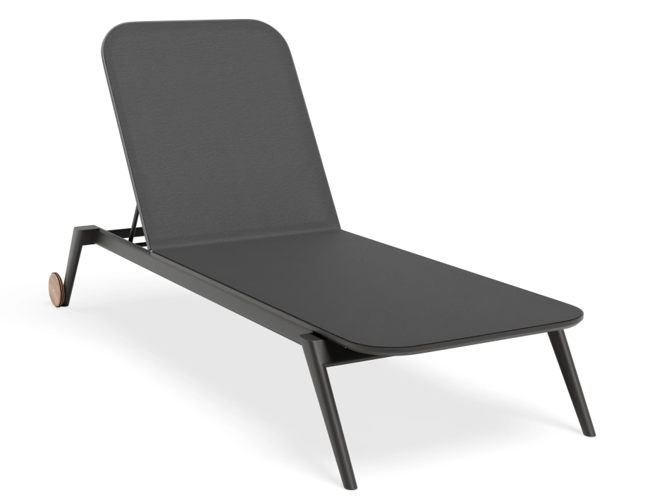Amalfi Sunlounge Charcoal