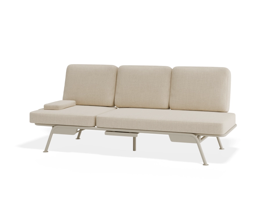 Arla 3seater Latte Husk