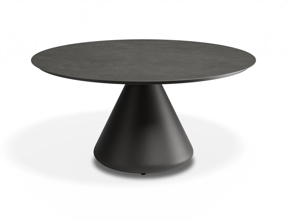Kora Coffeetable 90cm Charcoal Basalt