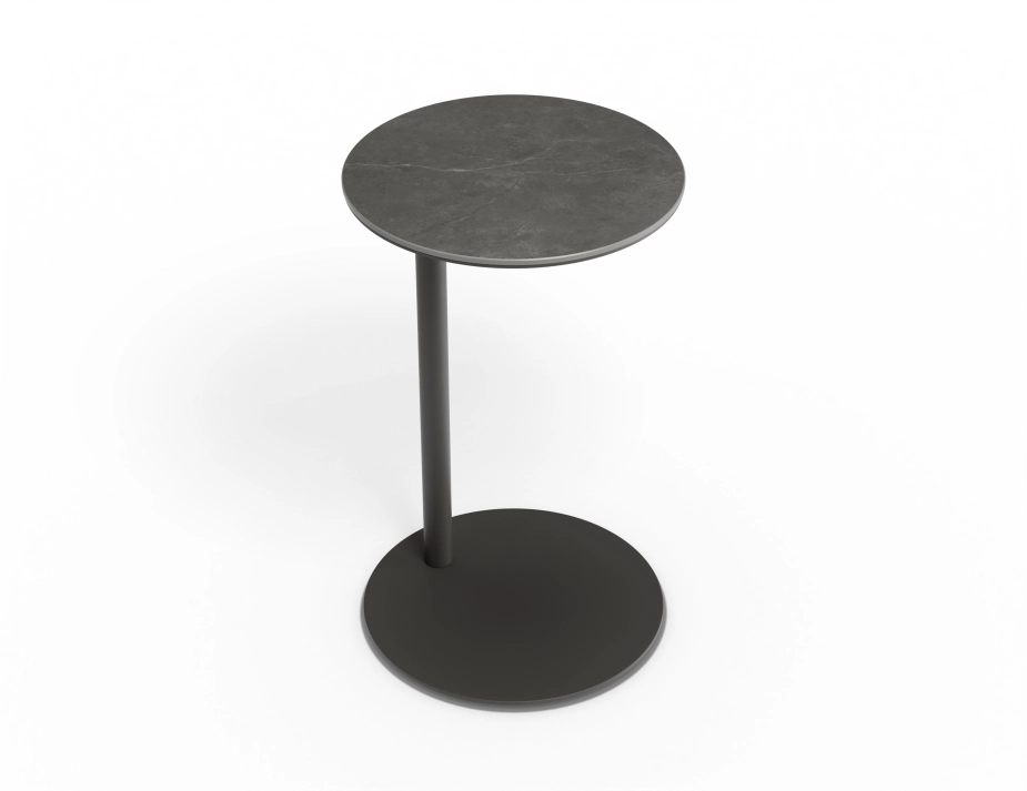 Lira Sidetable Basalt Charcoal