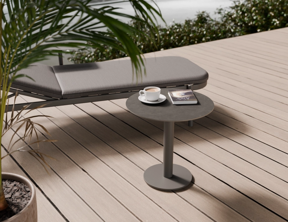 Orb Sidetable Basalt