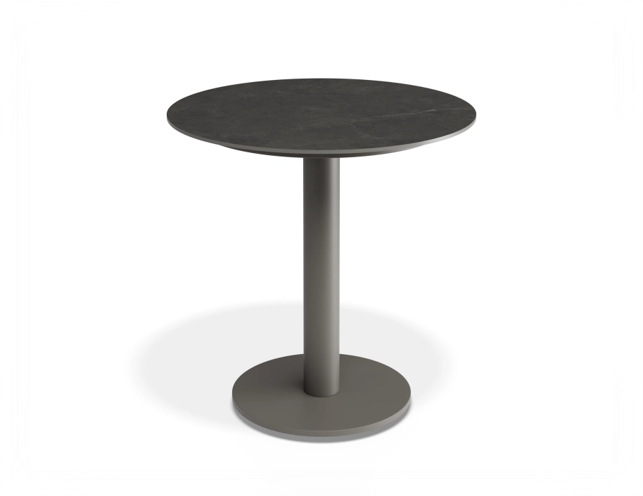 Orb Sidetable Basalt Charcoal