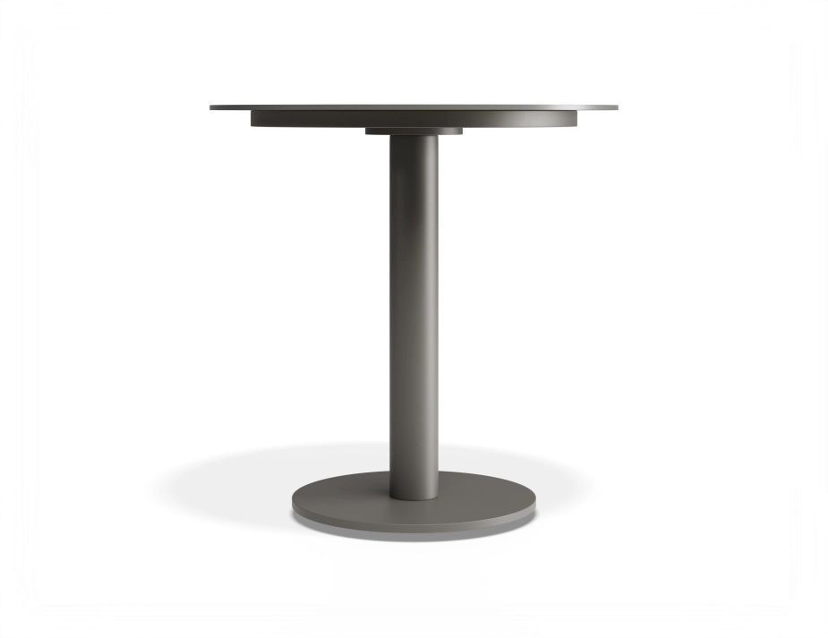 Orb Sidetable Basalt Charcoal