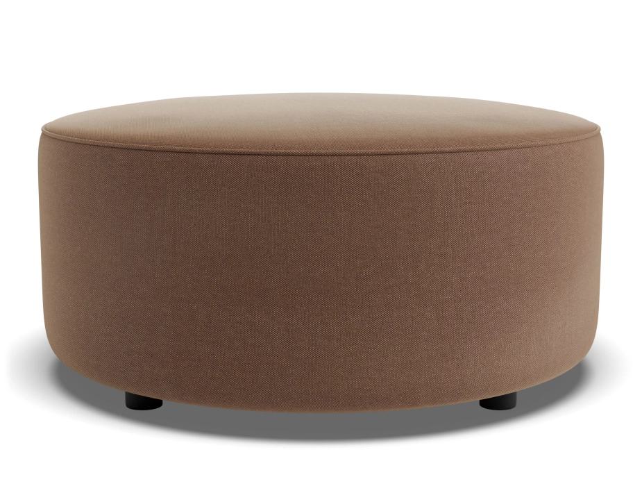 Lune Round High Ottoman 80cm Hazel Product