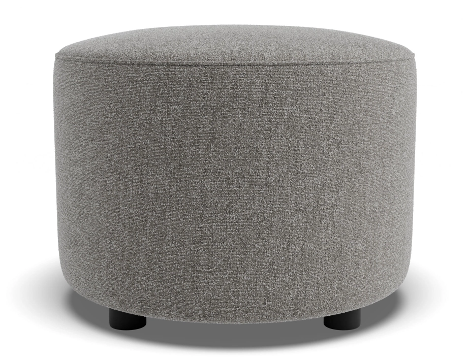 Lune Round High Ottoman 50cm Fossil Product